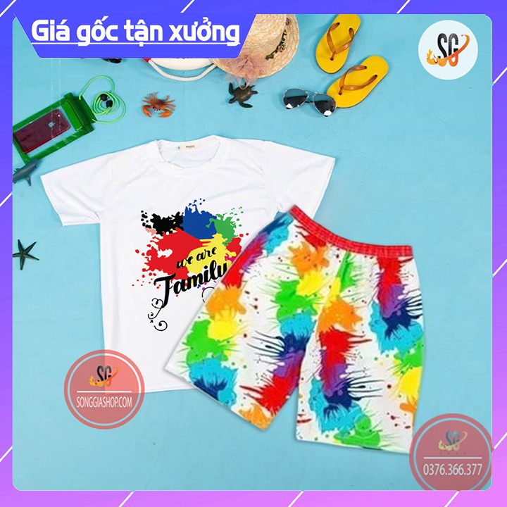 Quần Áo Đi Biển Cao Cấp - Đủ Size Nguyên Bộ (DDB82) Áo thun giá sỉ