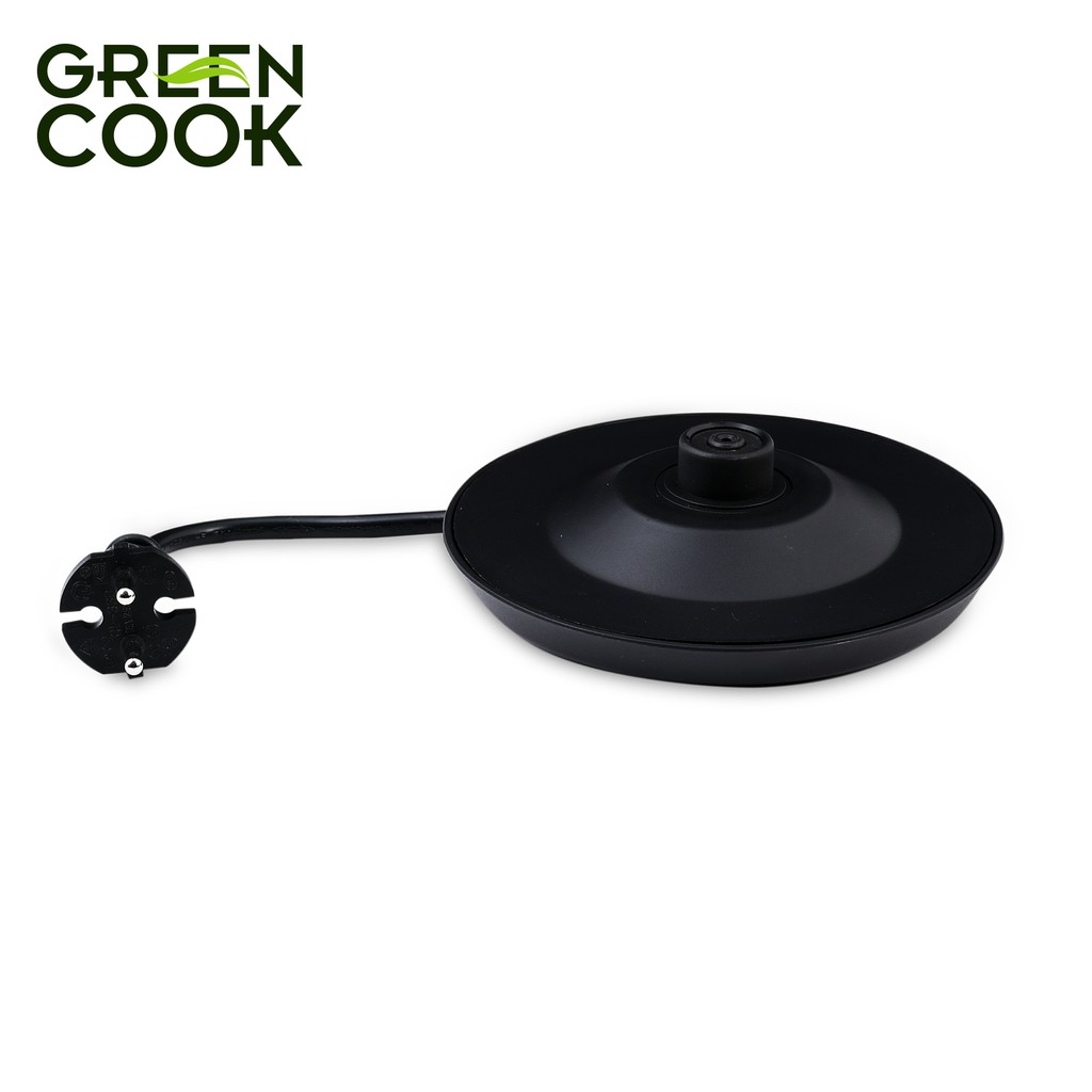 Bình (ấm) đun cảm ứng giữ ấm inox 304, 2 lớp, 1,7L Green Cook _ GCEK-17S18D