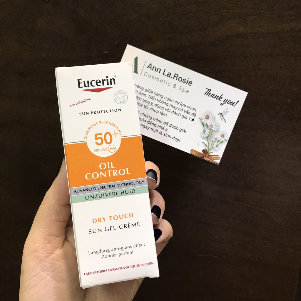 Kem chống nắng kiểm soát dầu Eucerin Sun Gel-Creme Oil Control Dry Touch SPF 50+ | BigBuy360 - bigbuy360.vn