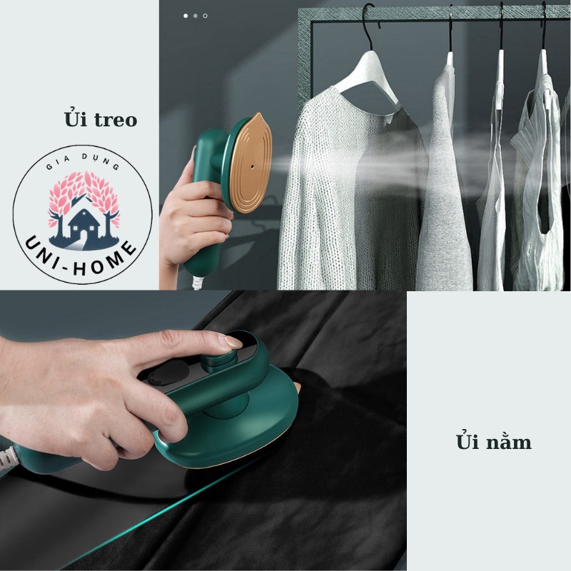 Bàn Là Hơi Nước Cầm Tay Mini Nhỏ Gọn Tiện Lợi Dễ Dàng Mang Theo Khi Đi Du Lịch