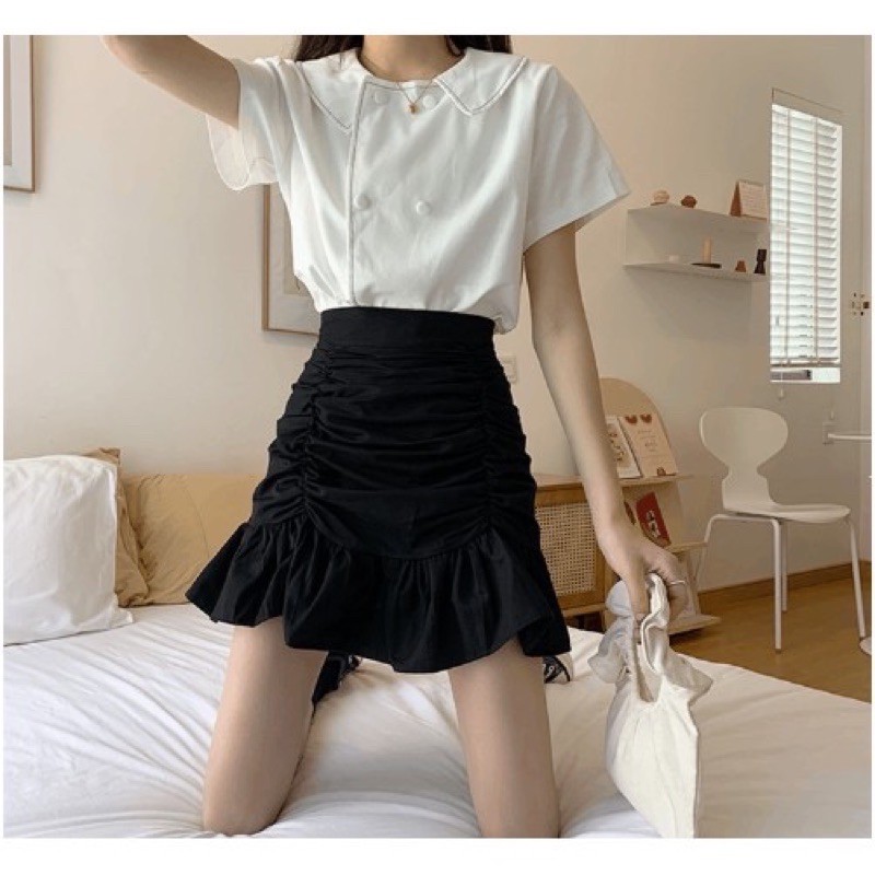 Chân váy nhún đuôi cá | BigBuy360 - bigbuy360.vn