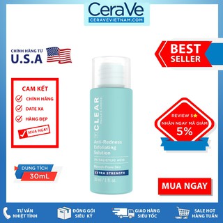 Tinh chất trị mụn chuyên sâu Paulas Choice Clear Extra Strength Anti-Redness Exfoliating Solution 30ml