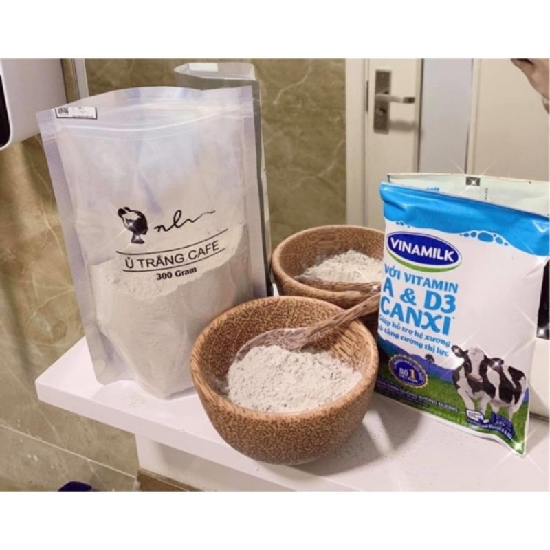 Ủ trắng cafe dùng cho face và body gói 100g | BigBuy360 - bigbuy360.vn