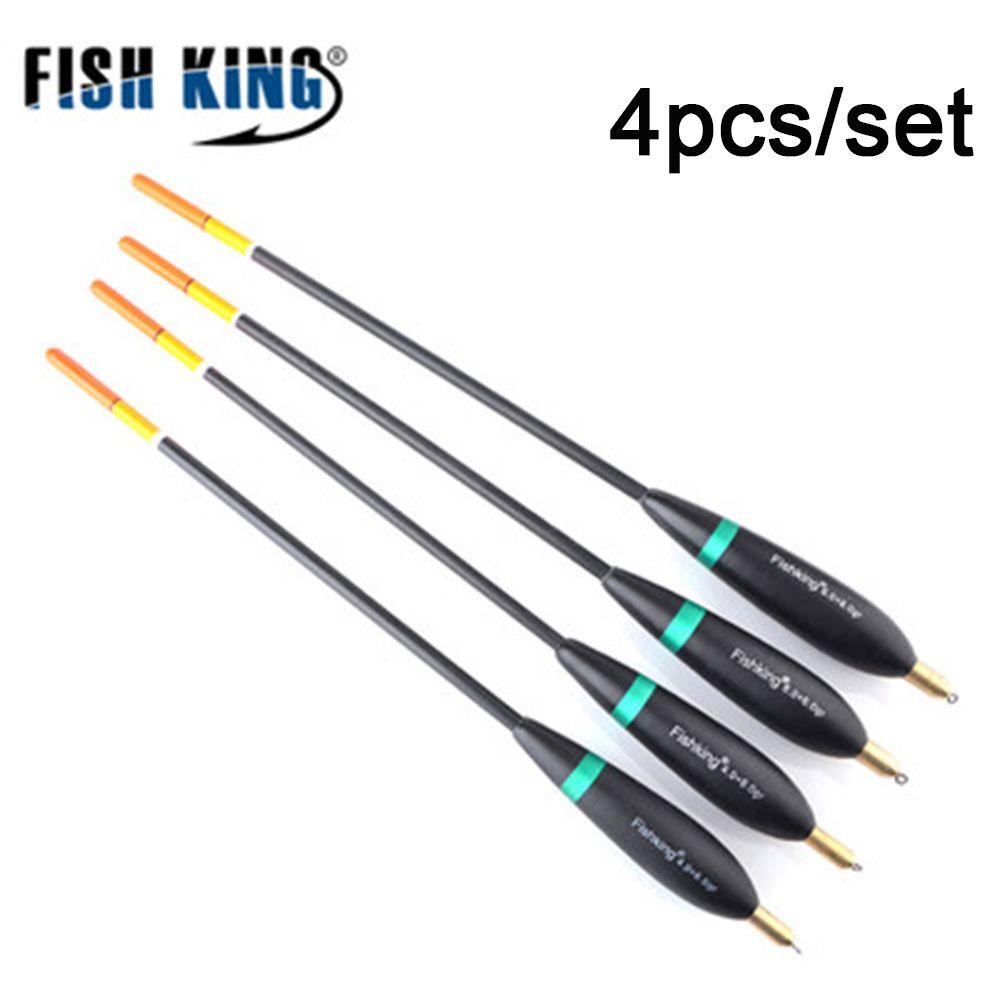Muvako Set 4 Phao Câu Cá Bằng Gỗ Chất Lượng Cao
