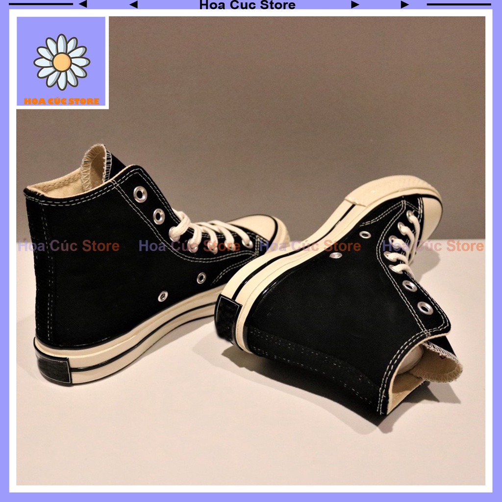 Giày_Converse Đen Cổ Cao Hàng Cao Cấp Full Box + Bill | BigBuy360 - bigbuy360.vn