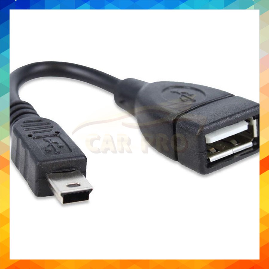 CÁP CHUYỂN ĐỔI CỔNG USB MINI SANG CỔNG USB 2.0