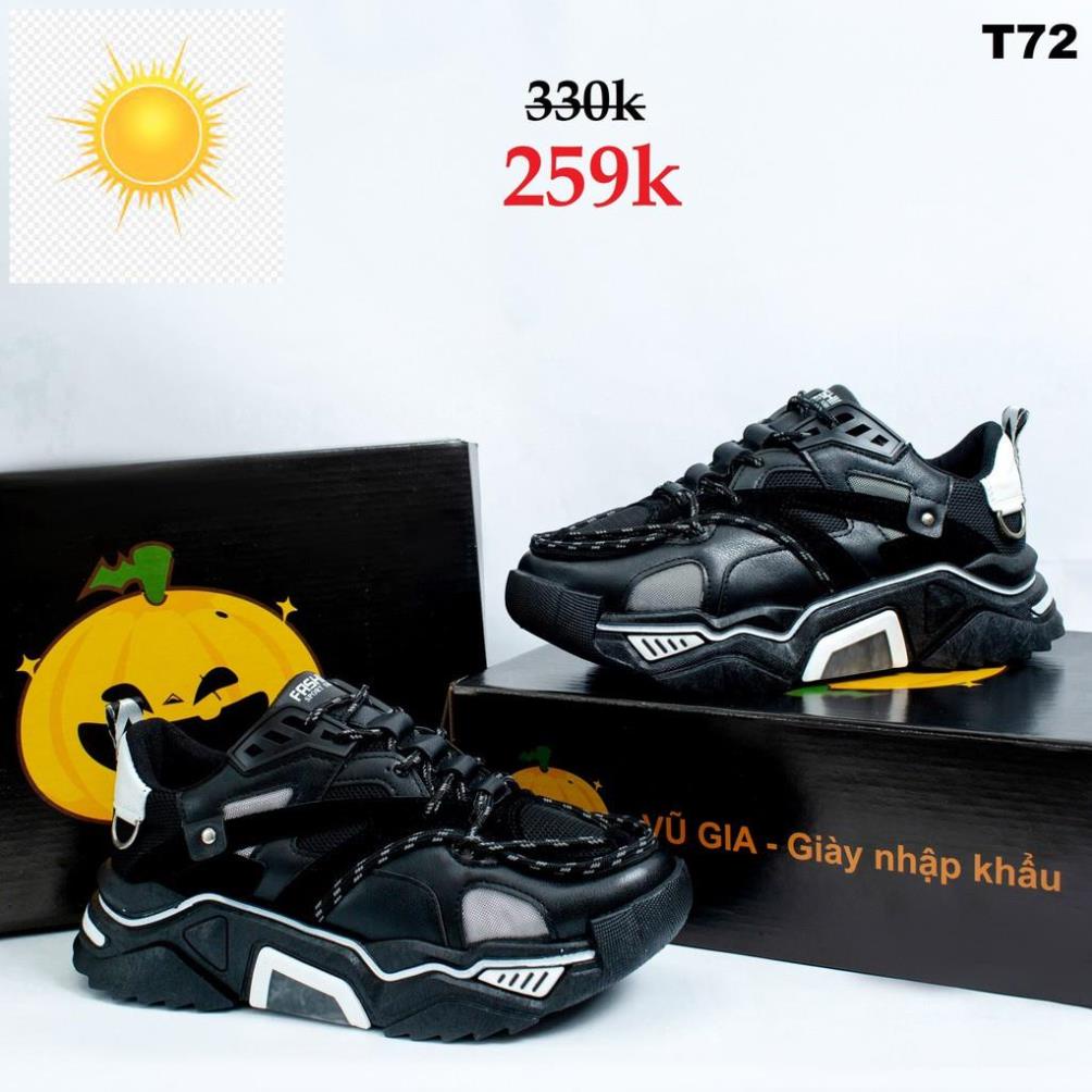 Giày Thể thao nam, Giày Sneaker Mới nhất 2021, Dây Dạ quang cá tính T72 🤼🤺