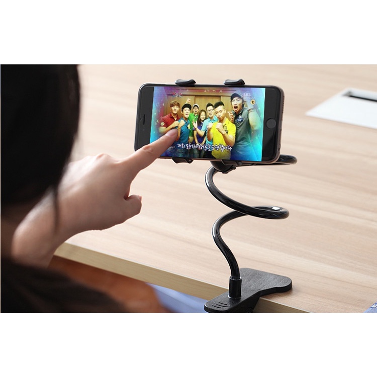 Kẹp điện thoại đa năng, giá đỡ điện thoại xoay 360 độ, siêu bền nhiều màu sắc