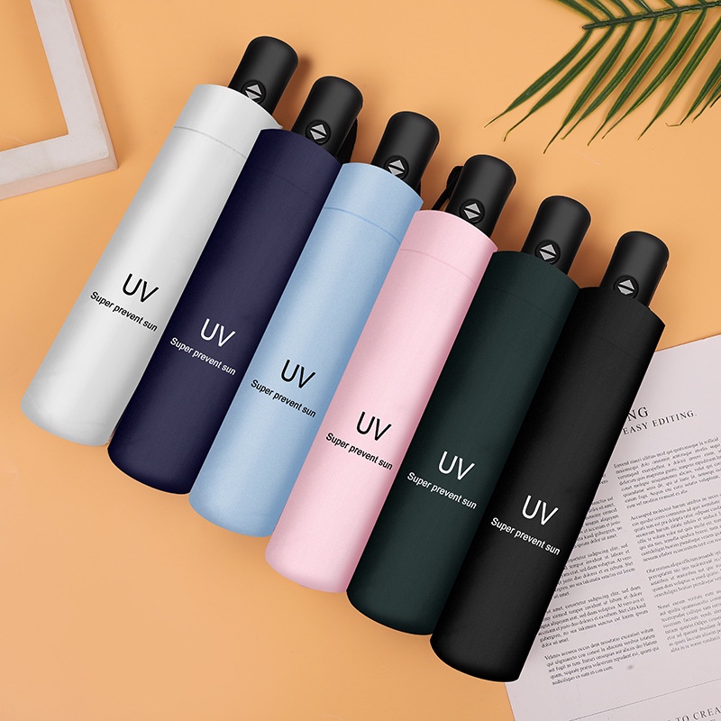 Dù gấp gọn tiện lợi, ô  2 chiều gấp gọn chống tia UV che nắng, che mưa tiện lợi VS STORE