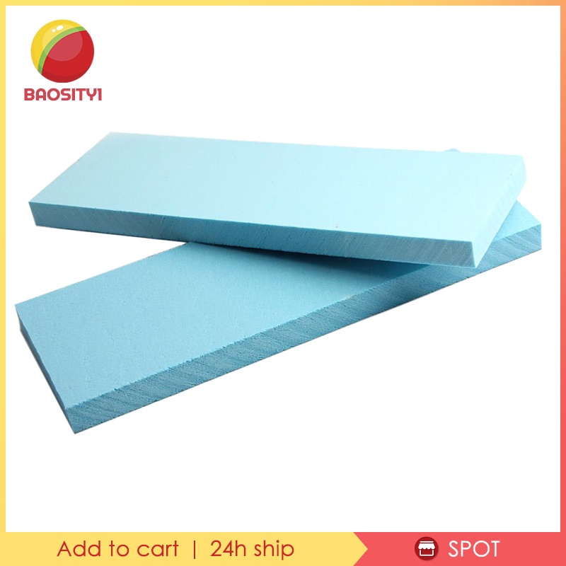 5pcs Polystyrene Foam Slab Diorama Bases for Crafting Modeling Art Projects Blue