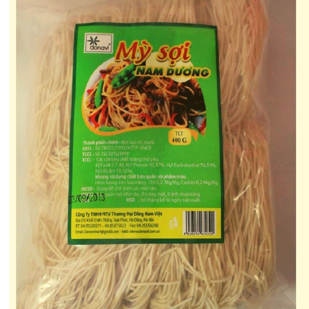 Mì sợi Nam Dương - sợi giòn, dẻo,dai, thơm ngọt | BigBuy360 - bigbuy360.vn