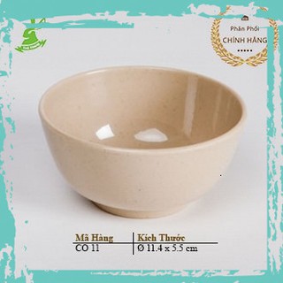 [Ưa Chuộng] Chén Cơm CO 11 Màu Nâu Nhựa Melamine Cao Cấp Fataco Việt Nam - Chính Hãng