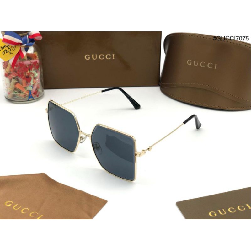 Kính Mát Gucci Chống Tia Bức Xạ Thời Trang Cao Cấp Cho Nữ