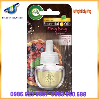 Lọ tinh dầu thiên nhiên Air Wick Merry Berry 19ml QT09423 - trái cây rừng