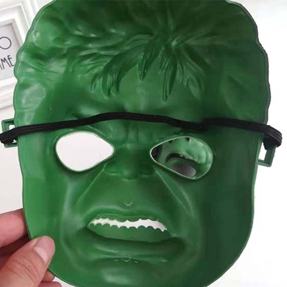 Mô hình nhân vật Hulk bằng nhựa màu xanh lá dùng hóa trang Halloween