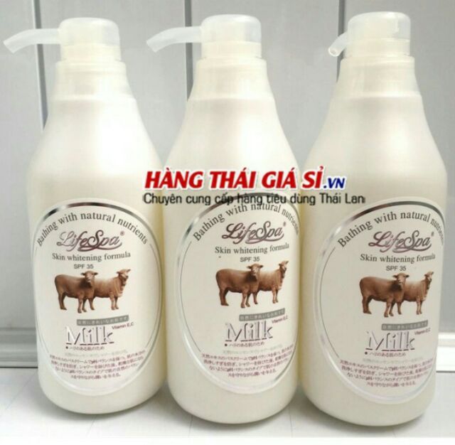 Sữa tắm cừu LifeSpa Thái Lan