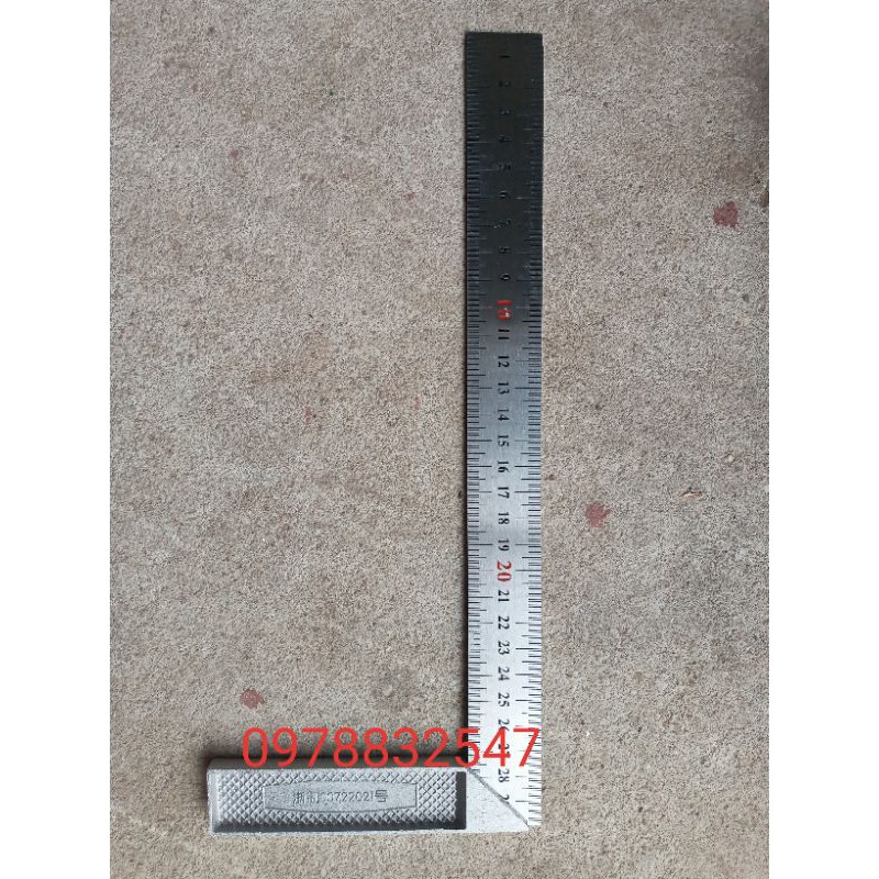 Thước góc thước vuông 30cm thước nhôm