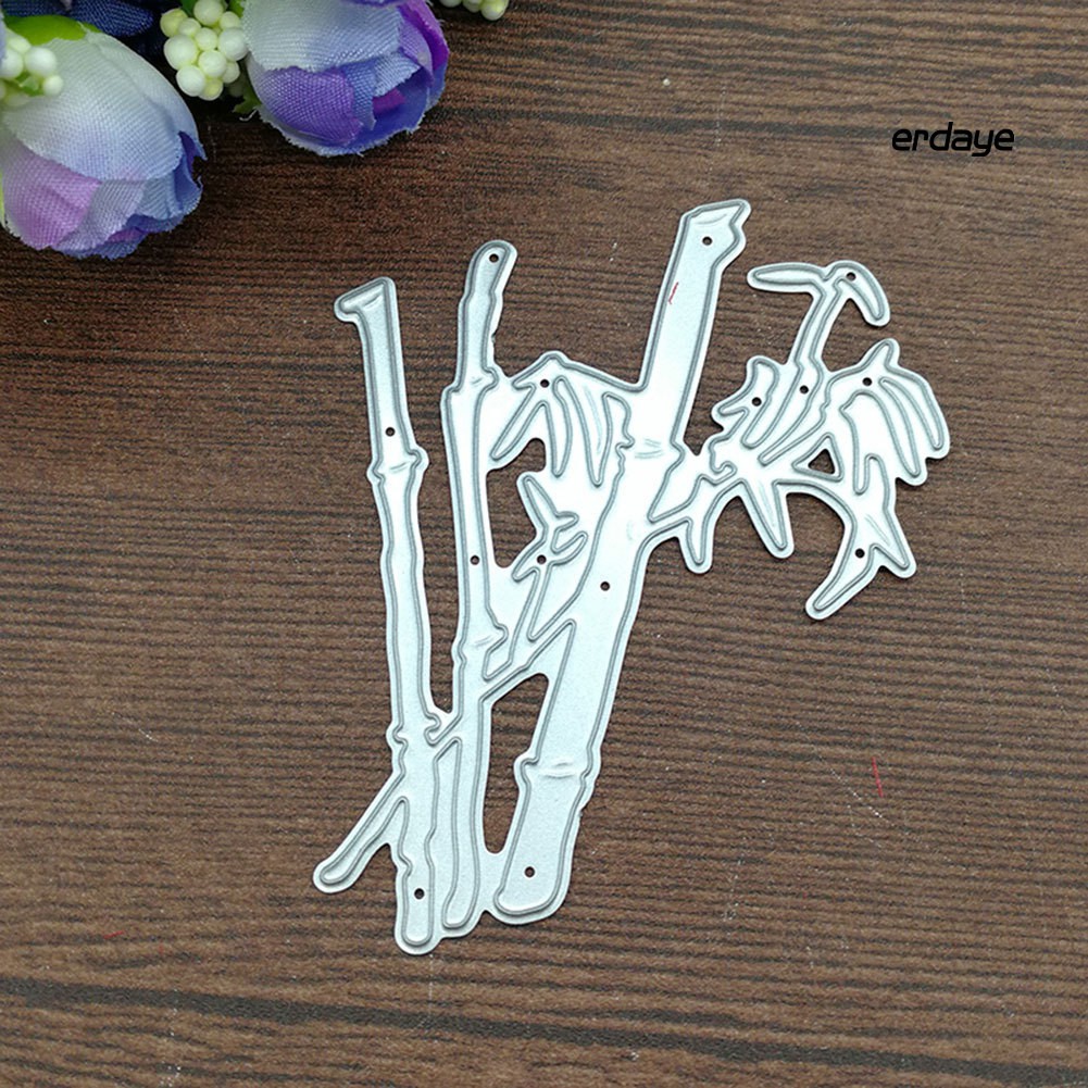 Khuôn cắt giấy kim loại hình cây tre