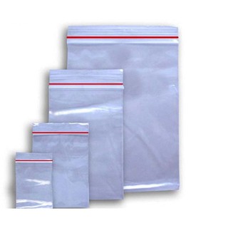 Túi zip lock chỉ đỏ 500gr