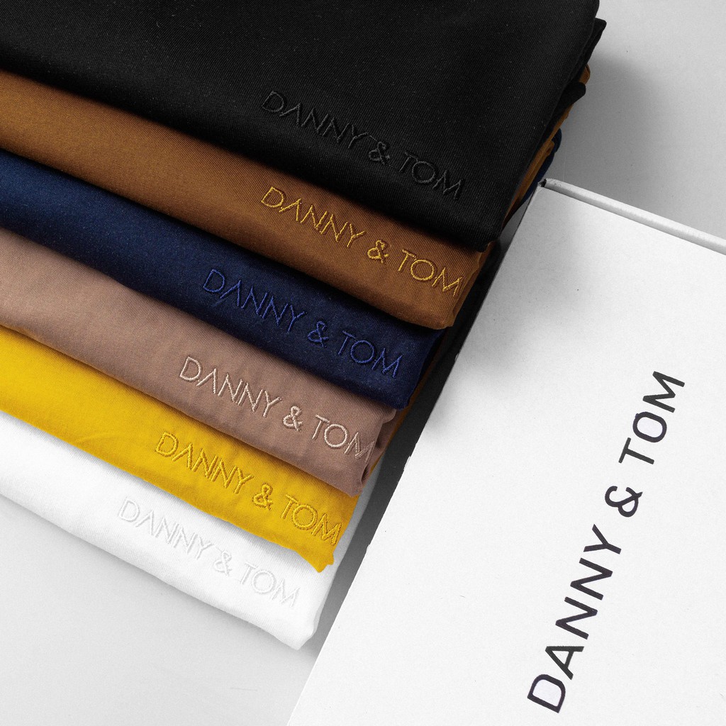 Áo Thun Nam Cổ Tròn Danny & Tom Vải Cotton Dày Dặn Form Rộng Unisex DN02 | BigBuy360 - bigbuy360.vn
