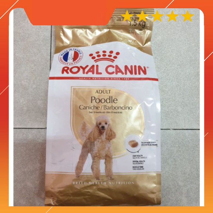 1.5kg Royal Canin Poodle Adult thức ăn cho chó trưởng thành