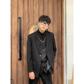 blazer đen