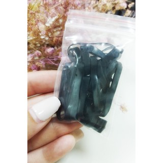 Cột tóc dây thun đen gói mini