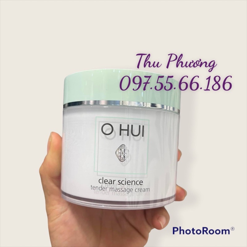 Kem Massage Ohui Clear Science Tender Massage Cream 230ML