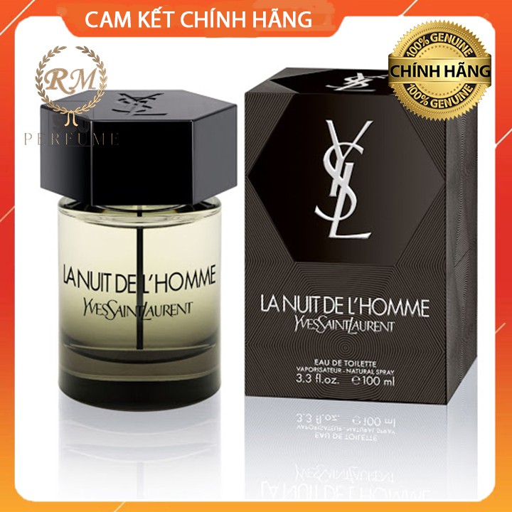 [Chính Hãng] Nước Hoa Nam 𝗬𝗦𝗟 𝗟𝗔 𝗡𝗨𝗜𝗧 𝗗𝗘 𝗟’𝗛𝗢𝗠𝗠𝗘_Sát Thủ Tình Trường | Thế Giới Skin Care