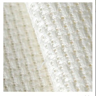 Vải aida trắng 11ct c8007 kt: khổ vải 1m x 1m50