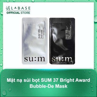 Mặt nạ sủi bọt sum 37 bright award bubble-de mask l3