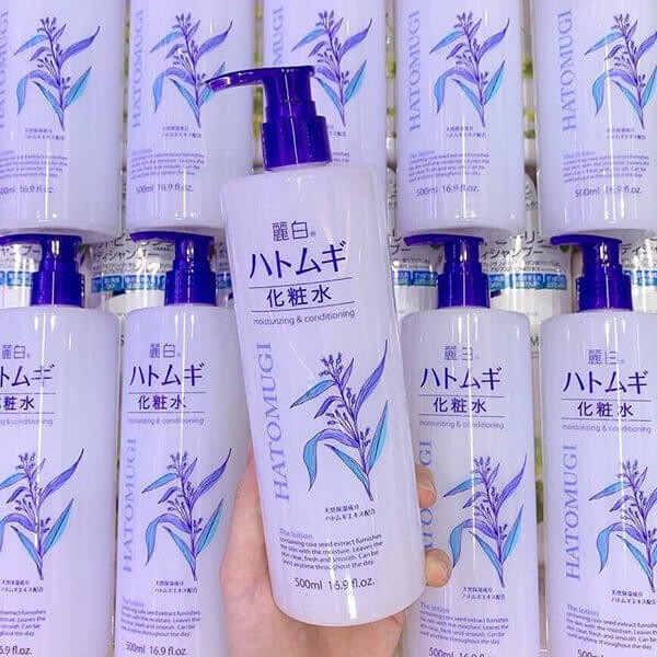 Lotion/Toner Dưỡng Ẩm HATOMUGI Reihaku Hạt Ý Dĩ Nhật Bản - 500ml