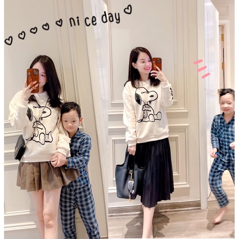 [FREESHIP - HÀNG LOẠI 1] ÁO NỈ SNOOPY IN 2 MẶT HOT HIT | BigBuy360 - bigbuy360.vn