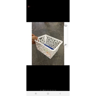 com bo 10 rổ nhựa hàn quốc bé