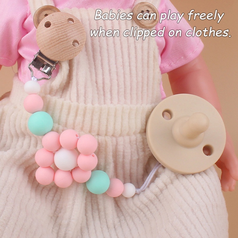 Giá Đỡ Núm Vú Giả Đồ Chơi Ngậm Nướu Dành Cho Bé 0-6 Tháng Tuổi