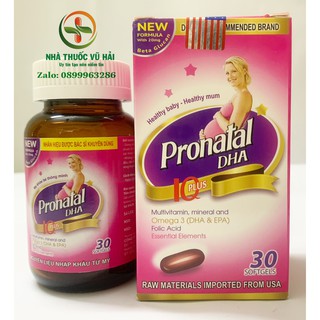 viên bổ bà bầu PRONATAL DHA  bổ xung dưỡng chất cho mẹ và bé .