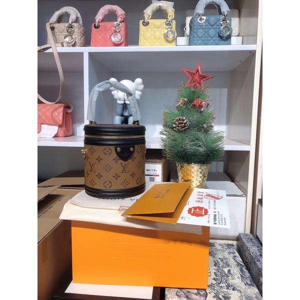 Túi lv cốp sz 17 chất da bò