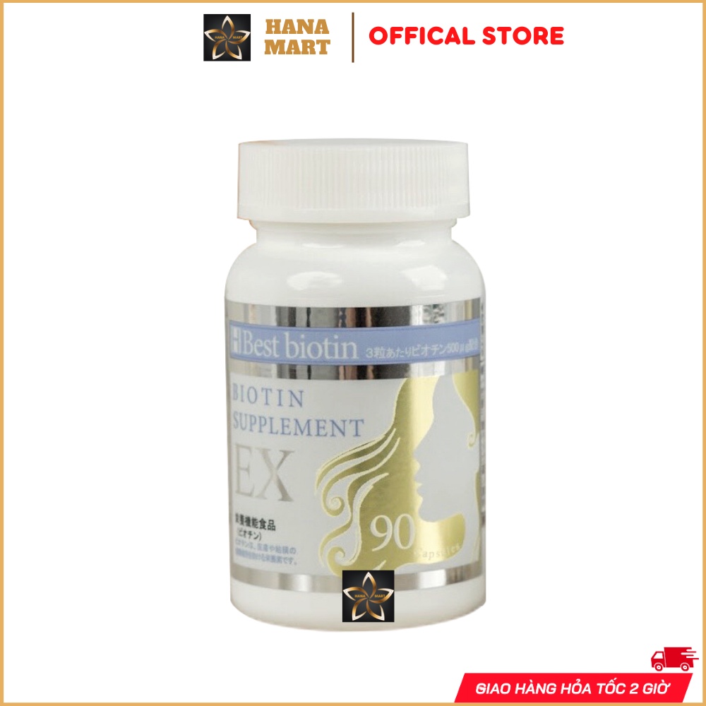 Viên mọc tóc BEST BIOTIN SUPPLEMENT EX 90v