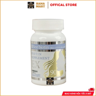 Viên mọc tóc BEST BIOTIN SUPPLEMENT EX 90v