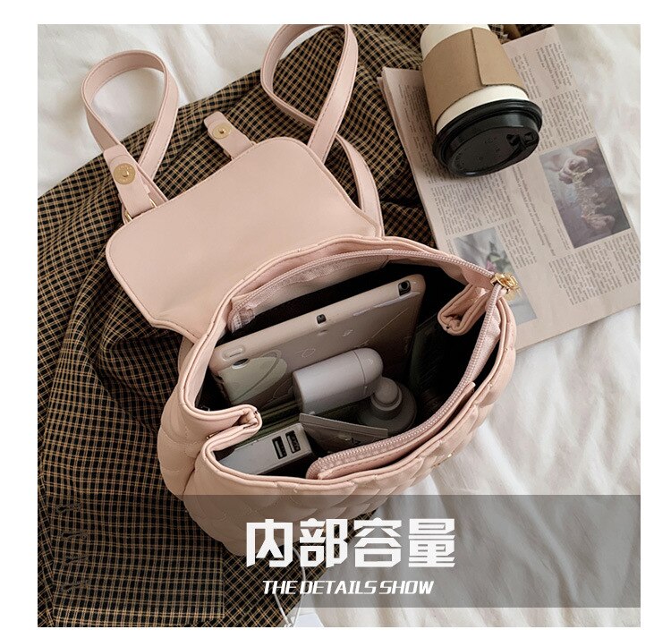 Ba Lô Đi Học JASMIN NOIR Phong Cách Hàn Quốc Thời Trang Dành Cho Học Sinh Nữ