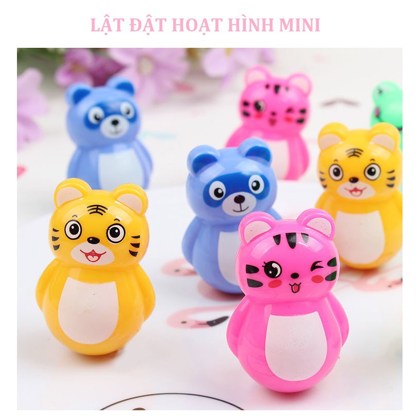 [Chọn Màu] Lật Đật Mini Hình Thú Dễ Thương Siêu Ngộ Nghĩnh Như Hình