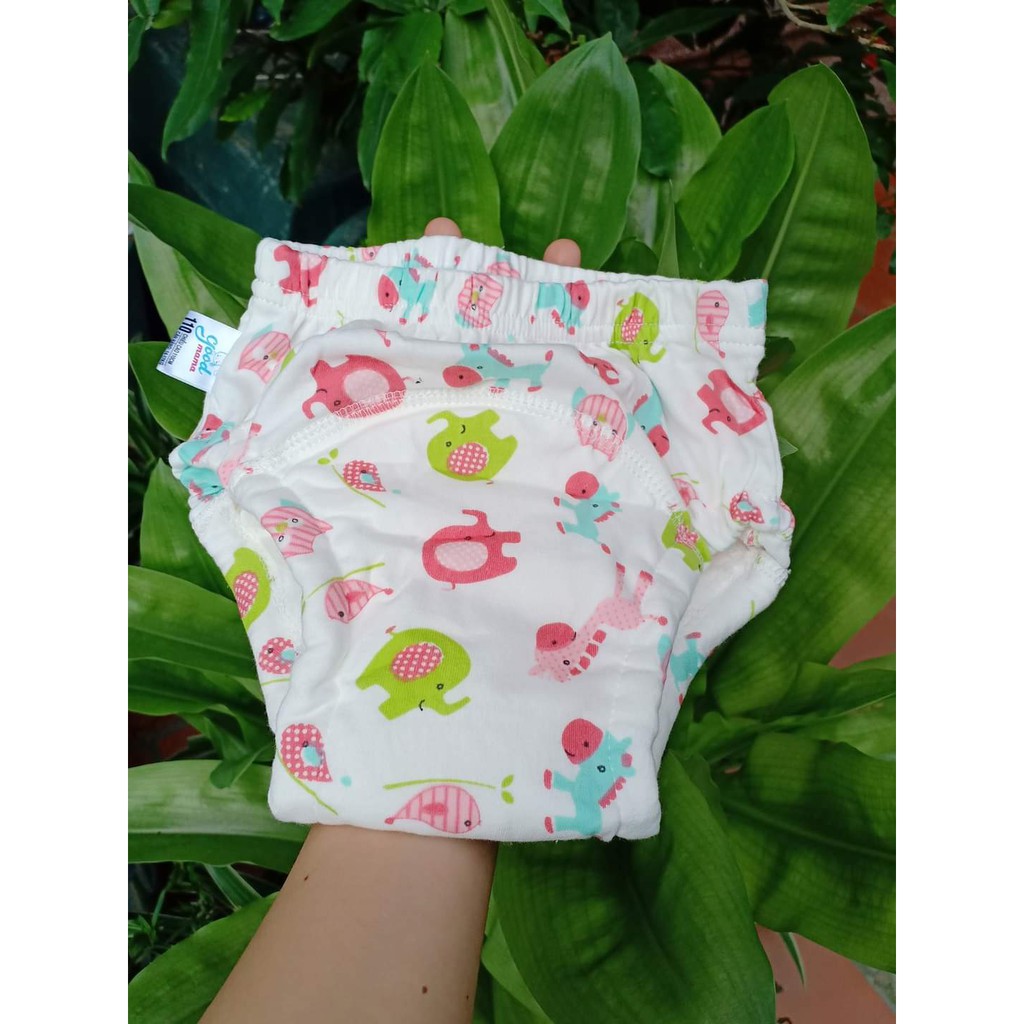 BÉ TRAI, BỘ 5 TÃ QUẦN TẬP BỎ BĨM GIAO MÀU NGẨU NHIÊN THƯƠNG HIỆU GOOD MAMA CHO BÉ TỪ 5 ĐẾN 16KG