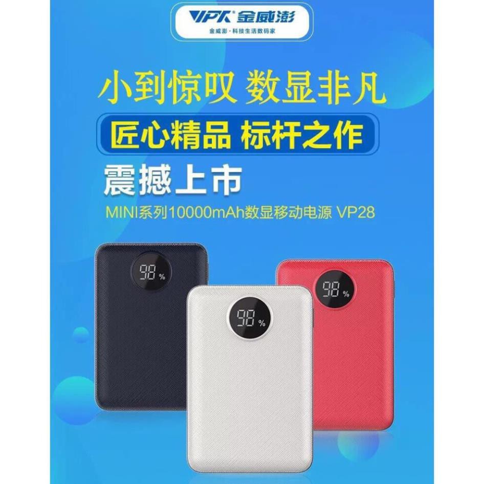 Sạc dự phòng ⭐ FREE SHIP ⭐10.000mah mã VP28