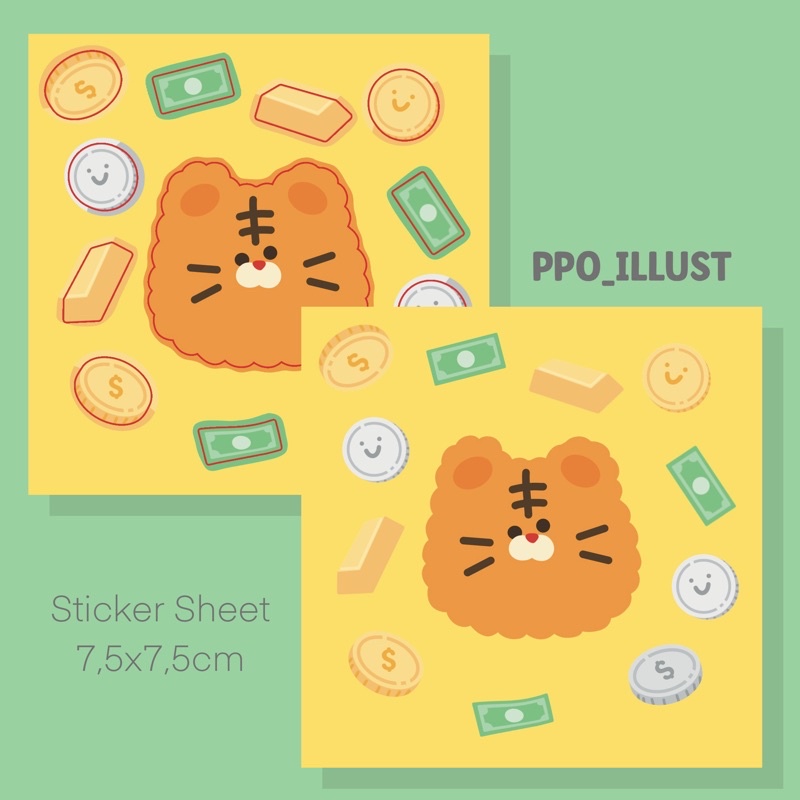Ppo | Mini Sticker Sheet