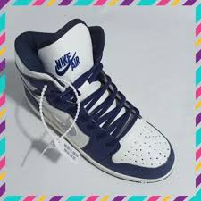 GIÀY THỂ THAO SNEAKER JD NAVY CAO VIỀN XÁM BẢN CAO CẤP HOT 2022 FULL BOX