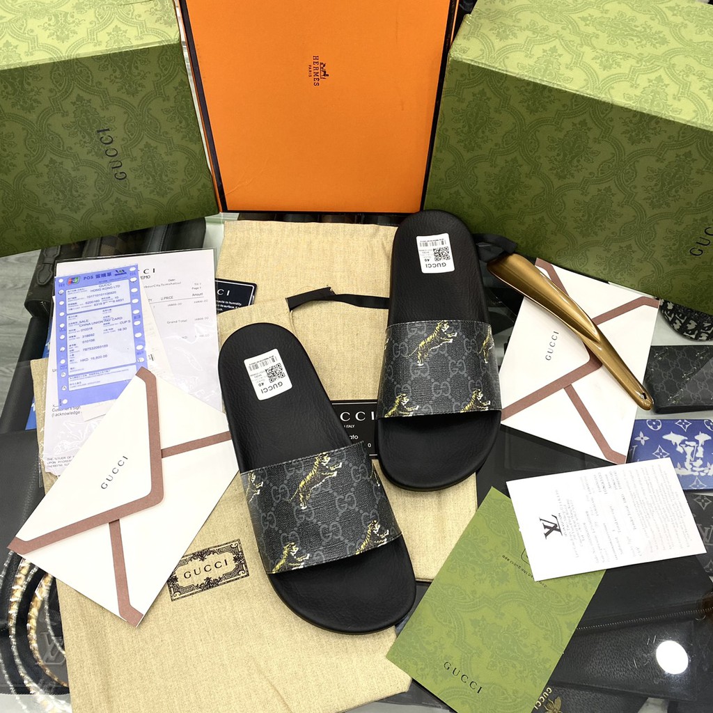 👟 HIGH FASHION👟 Dép lê quai ngang  siêu cấp G.C.C  FULLBOX các mẫu MLN size 38-43