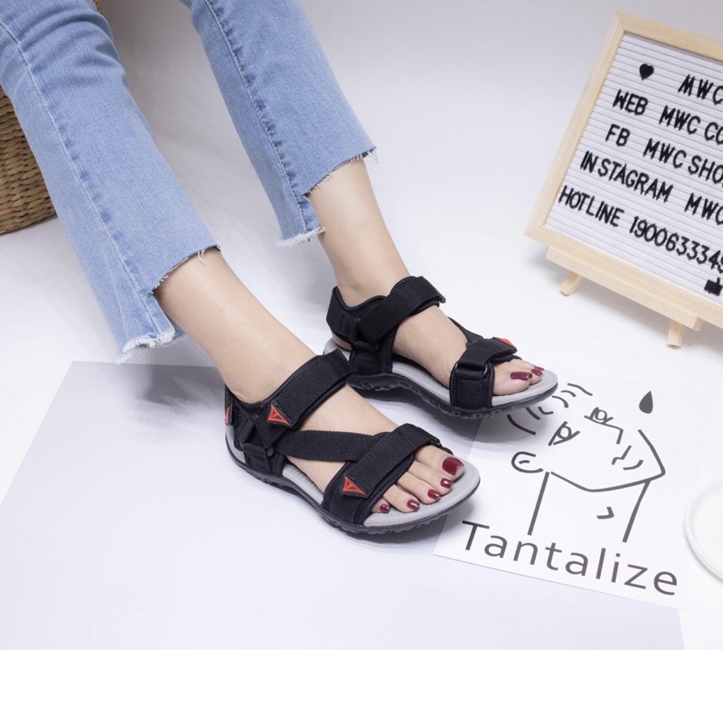 [Có bảo hành] Giày Sandal Nam YANKI Quai Dù Đế Siêu Nhẹ (Xám) - NQ01