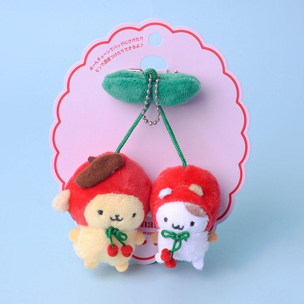 Giá Đỡ Chìa Khóa Bằng Cotton PP Hình Chú Chó Cinnamoroll Pudding Sáng Tạo