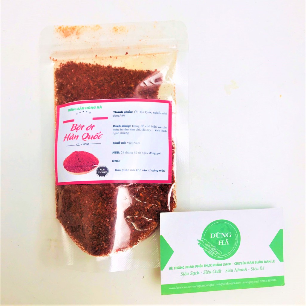 Bột ớt Hàn Quốc - Bột ớt ngon, chuẩn