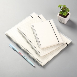 Spiral Notebook A6/A5/B5 Waterproof Simple Planner Diary Stationery for Student Writing Notebook School & Office Supplies